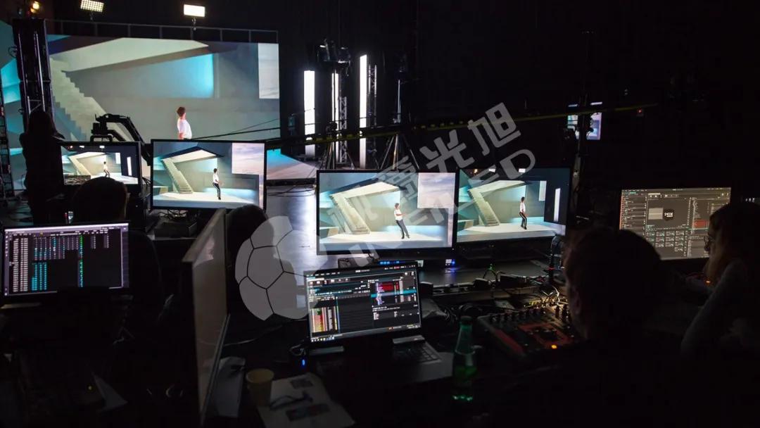 視爵光旭LED顯示屏助力法國PURE VIEW XR studio演播廳